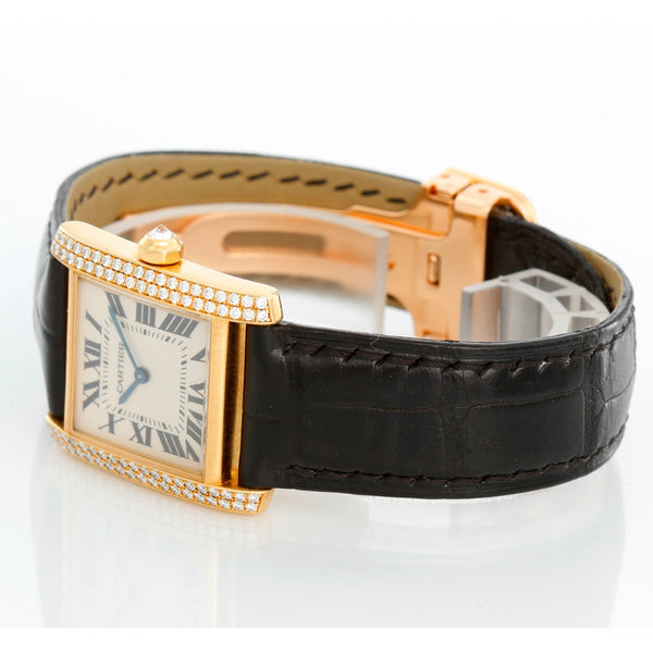 Cartier Tank Francaise Midsize 18k Yellow Gold Watch