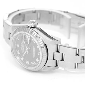 Rolex Ladies Datejust Stainless Steel Watch 79174