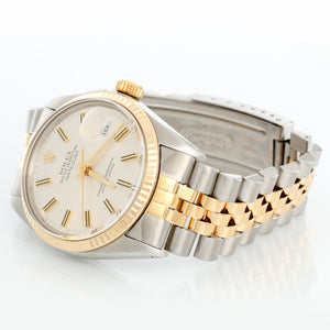 Rolex Datejust 2-Tone Steel & Gold Men's Watch 16013