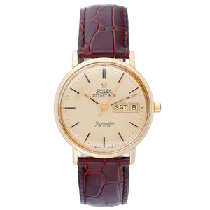 Rare Vintage Omega Seamaster DeVille Day Date Men's Automatic Winding Watch made for Tiffany