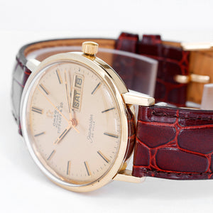 Rare Vintage Omega Seamaster DeVille Day Date Men's Automatic Winding Watch made for Tiffany – Image 2