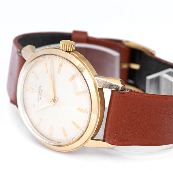 Universal Geneve 14K Yellow Gold Men's Watch