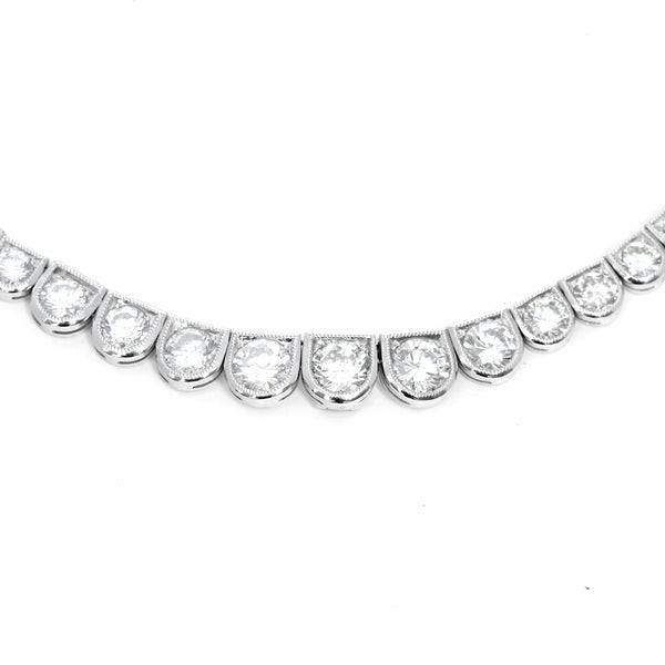Sophia D. Platinum Mounting  Diamond Necklace
