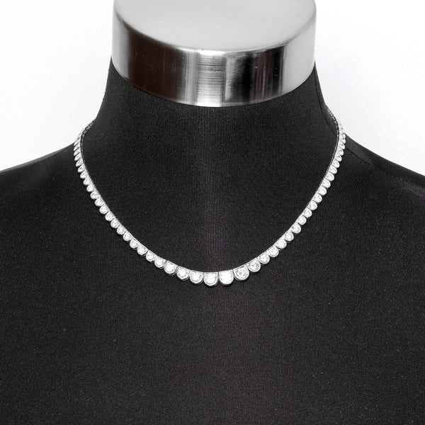 Sophia D. Platinum Mounting  Diamond Necklace