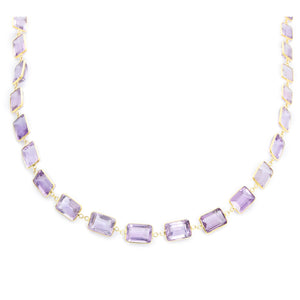 Amethyst by the Yard Necklace