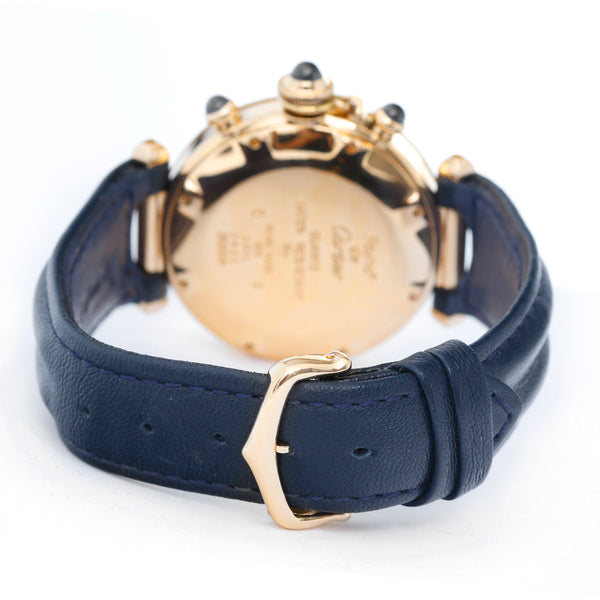 Cartier Pasha De Cartier 18K Yellow Gold Chronograph Watch W3006951