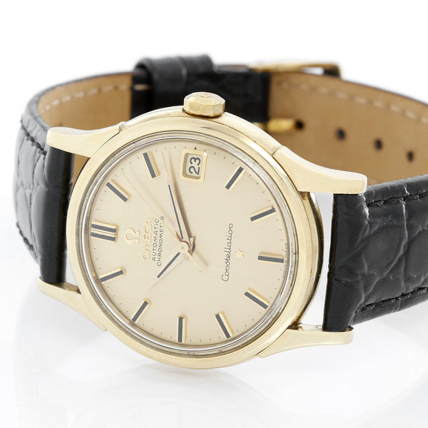 Omega Constellation Automatic 18K Yellow Gold Watch