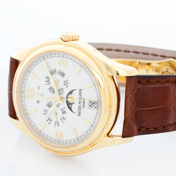 Patek Philippe Annual Calendar Yellow Gold Men's Moonphase Watch 5146 J  or 5146/1J-001 or 5146-1J or 5146/1J