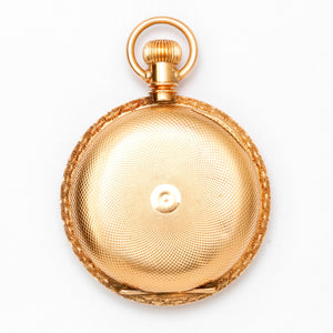Vintage Elgin Pocket Watch 14K Yellow Gold Pocket Watch