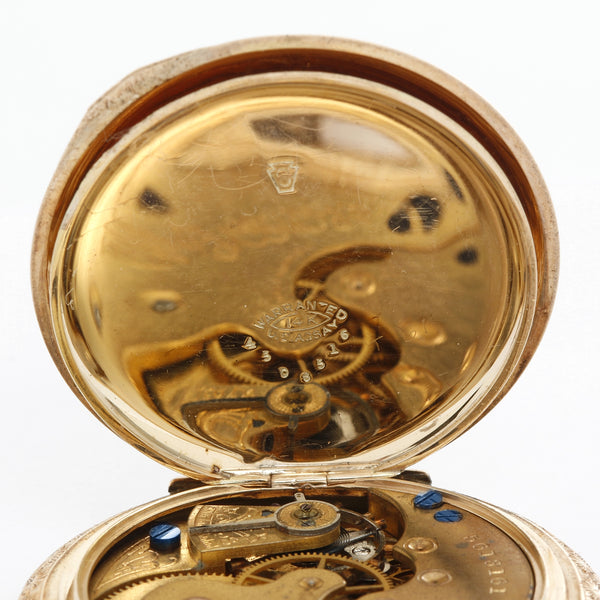 Vintage Elgin Pocket Watch 14K Yellow Gold Pocket Watch