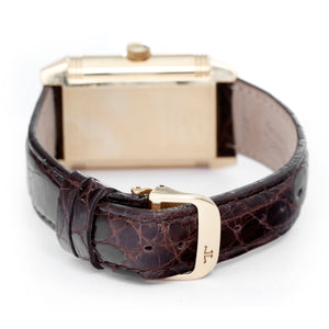 Jaeger - LeCoultre Reverso Men's 18k Yellow Gold Watch 240.1.15