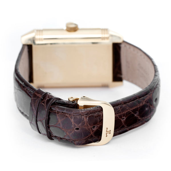 Jaeger - LeCoultre Reverso Men's 18k Yellow Gold Watch 240.1.15