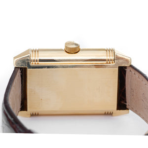 Jaeger - LeCoultre Reverso Men's 18k Yellow Gold Watch 240.1.15