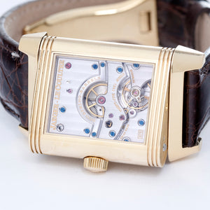 Jaeger - LeCoultre Reverso Men's 18k Yellow Gold Watch 240.1.15