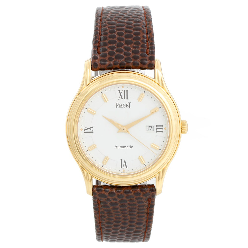 Piaget Polo 18K Yellow Gold Midsize on a Strap Watch GOA781