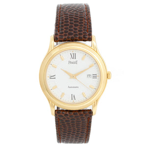 Piaget Polo 18K Yellow Gold Midsize on a Strap Watch GOA781