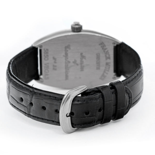 Franck Muller Vegas Men's 18k White Gold Roulette-Wheel Watch 5850