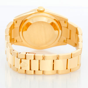 Rolex President Day-Date 18k Watch Factory Black Onyx Dial 118208