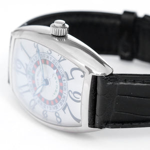 Franck Muller Vegas Men's 18k White Gold Roulette-Wheel Watch 5850