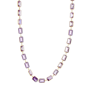 Amethyst by the Yard Necklace