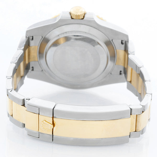 Rolex Submariner 2-Tone Steel & Gold Men's Diamond Dial Watch 116613 LB