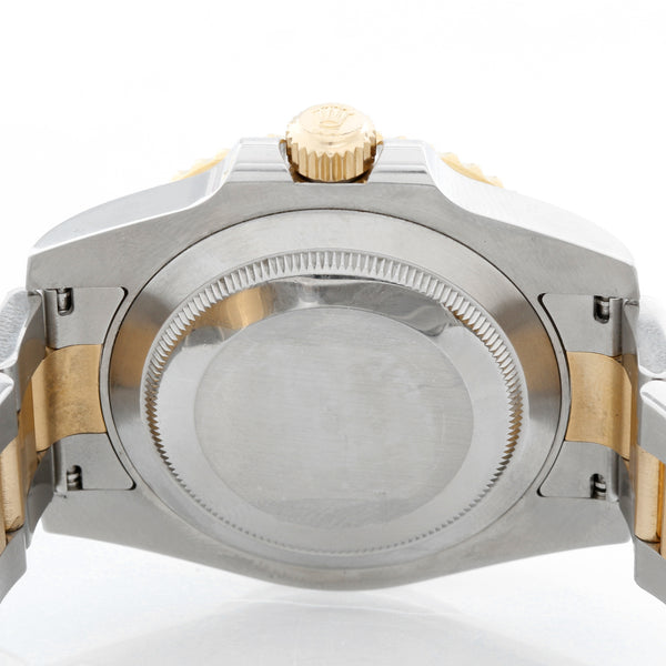 Rolex Submariner 2-Tone Steel & Gold Men's Diamond Dial Watch 116613 LB