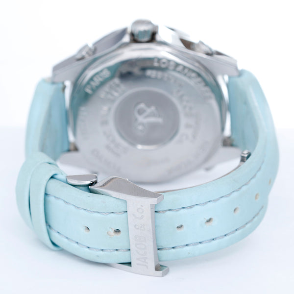 Jacob & Co. Five 5 Time Zone Men's/ Ladies 47mm Stainless Steel Watch