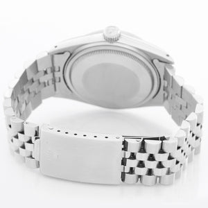 Rolex Datejust Men's Stainless Steel Watch 16014 Silver Dial