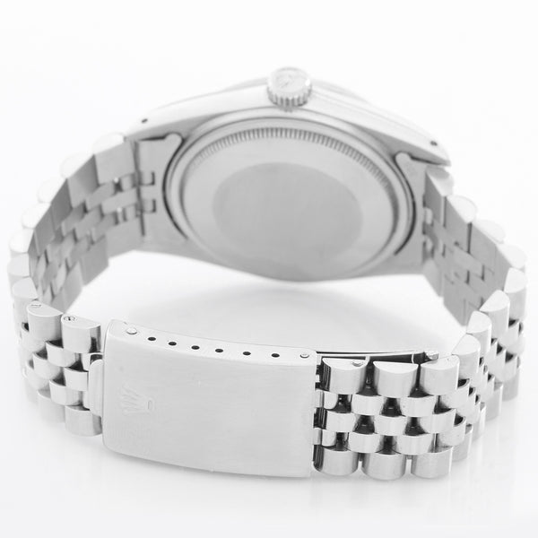 Rolex Datejust Men's Stainless Steel Watch 16014 Silver Dial