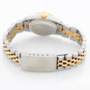 Rolex Ladies Oyster Perpetual 2-Tone Watch 67913 Champagne Dial