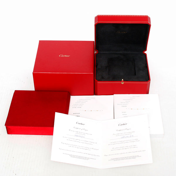 Cartier Tank Americaine (or American) Ladies WG Diamond Watch  2489