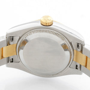 Rolex Ladies Datejust 2-Tone Stainless Steel & 18k Gold Watch 179163