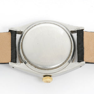 Rolex Datejust Stainless Steel and Gold Ref 6305 " Big Bubbleback Ovettone"