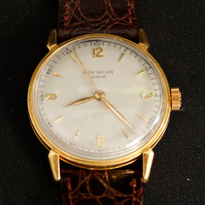 Patek Philippe Very Collectible Vintage Men's 18k Yellow Gold Watch Ref 1578