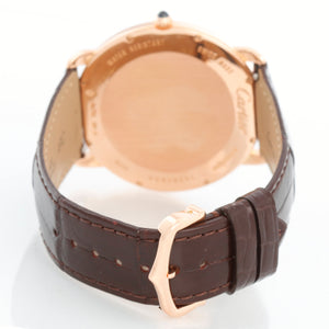 Cartier Ronde Louis Men's 18K Rose Gold  Watch W6801004