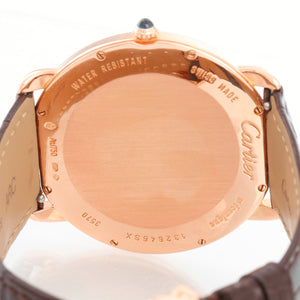 Cartier Ronde Louis Men's 18K Rose Gold  Watch W6801004