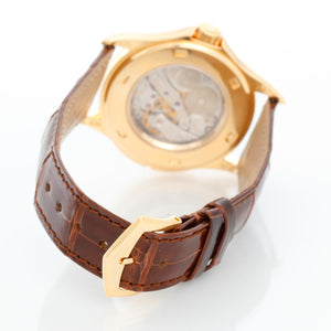 Collectible Patek Philippe Travel Time 18k Gold Watch 5134 J