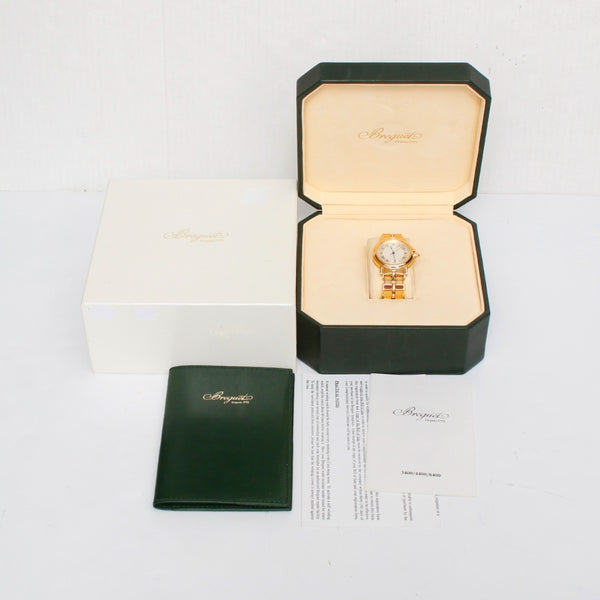 Breguet Marine Automatic 18k Yellow Gold Watch 3400BA/12/A90