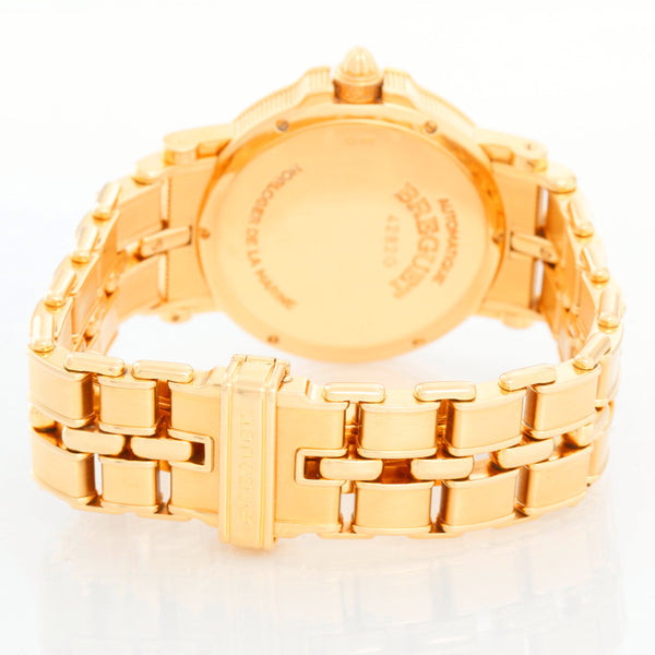 Breguet Marine Automatic 18k Yellow Gold Watch 3400BA/12/A90