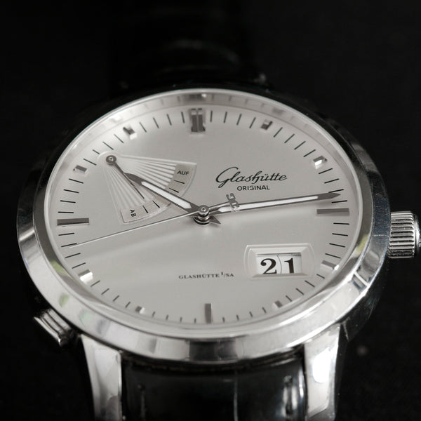 Glashutte Original Senator Power Reserve Display Mens Watch 100-01-13-02-04
