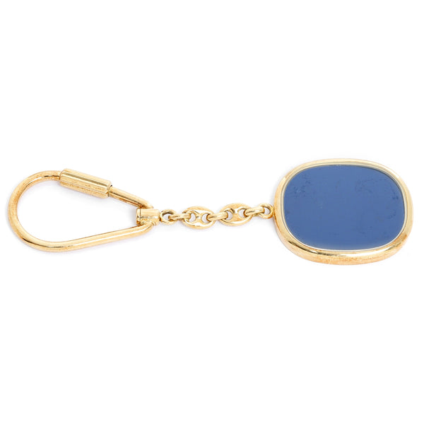 Patek Philippe & Co. Gold Ellipse Keychain
