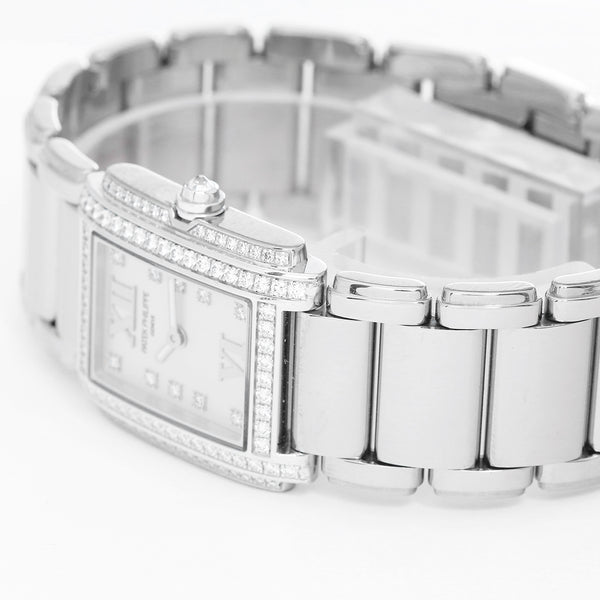 Patek Philippe Twenty-4 Ladies White Gold Diamond Watch 4908/310G