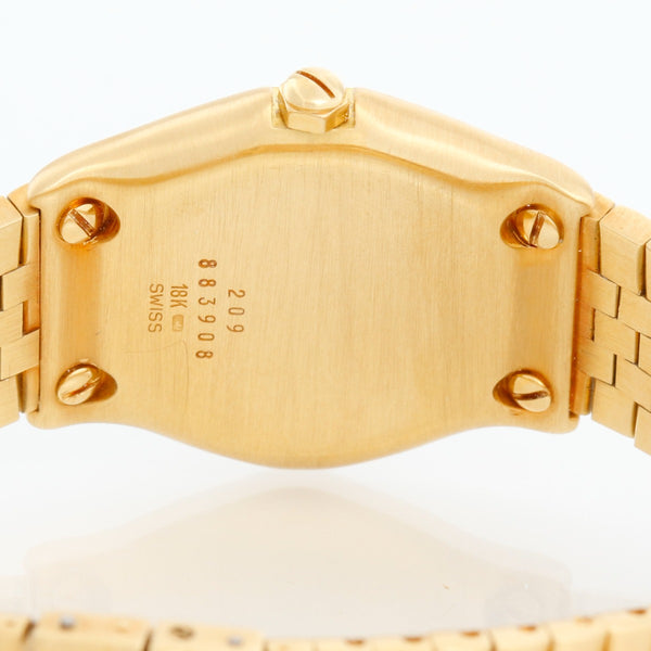 Ebel 1911 Classic Wave 18k Gold Watch Sportwave Bracelet Quartz