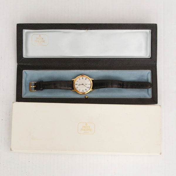 Rare & Collectable Patek Philippe Calatrava 18k Yellow Gold Men's Watch 3542