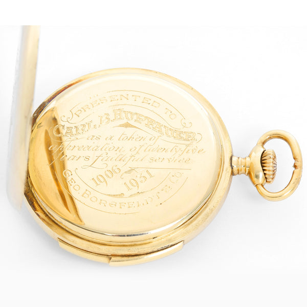 E. Mathey Tissot Minute Repeater Pocket Watch