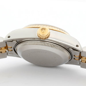 Ladies Rolex Datejust 2-Tone Steel & Gold Used Watch 69173