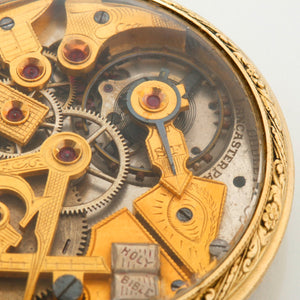 Dudley Gold Filled  Masonic Pocket Watch