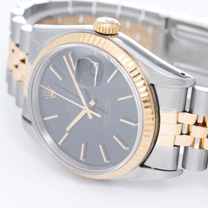 Rolex Datejust Steel & Gold Men's 2-Tone Watch 16233