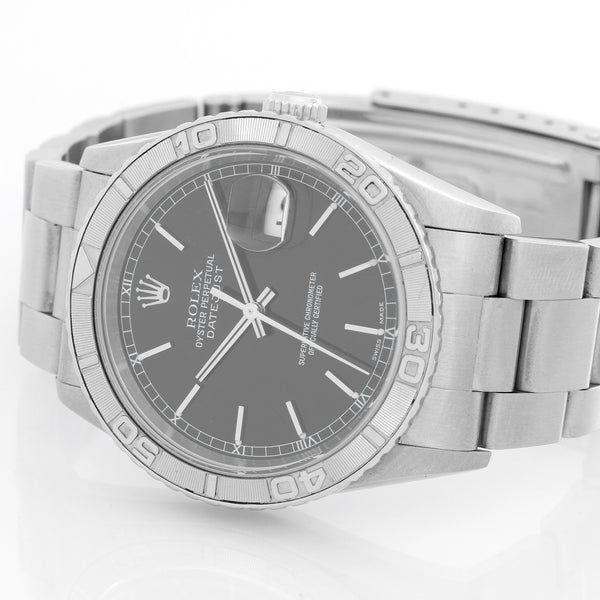 Rolex Turnograph Men's Steel Watch 16264 with Thunderbird Bezel