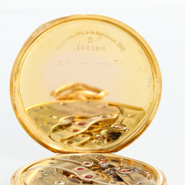 Patek Philippe 18K Yellow Gold Pocket Watch
